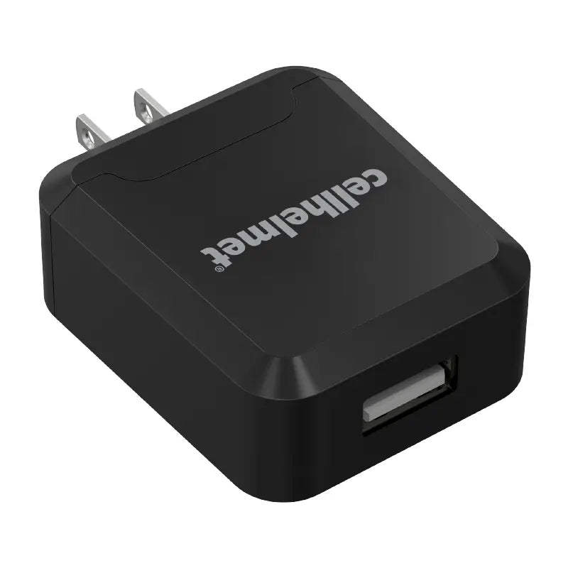2.1A Wall Charger - Single Port - Black (Halo icon sha256 d85259e5bc6a90ccea78a45886bdd865a70daf8069af0a7d4619642ecd977f5f)