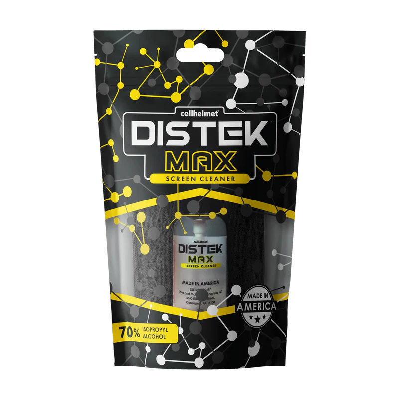 cellhelmet DISTEK MAX Screen and Phone Cleaner -70% Isopropyl - 30ML w/ Cleaning Cloth (Halo icon sha256 1399e4e2ae5a6a13c88cc4182b7d7aafe1787ddb52ddf73a9ecff11243c8b818)