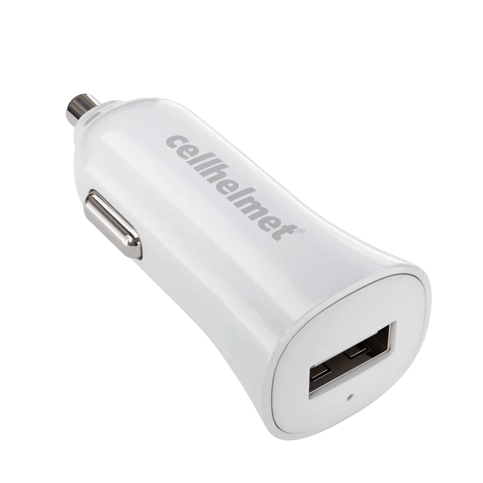 2.4A Car Charger - Single Port - White (Halo icon sha256 8730c8bac7bf1d089eb3fba03b2e7b7795819f7e4a1e07ad906fa23c103f9bbc)