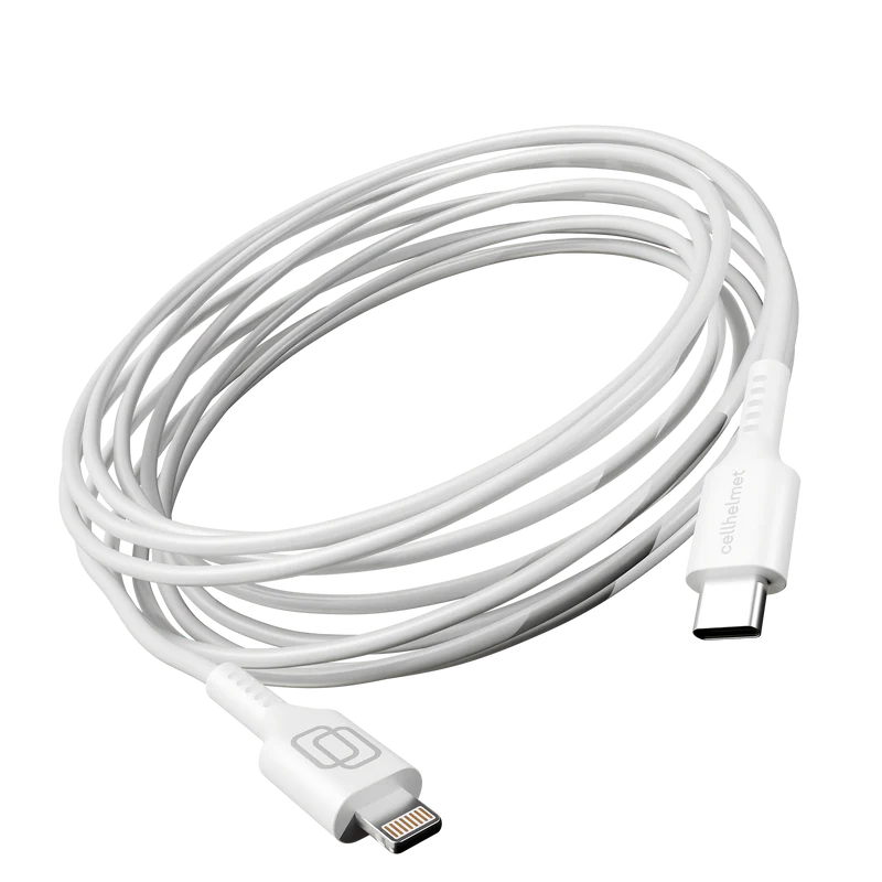 Lightning Charge Cable Type C for Apple - 10ft Round (Halo icon sha256 9e20084e1ef55f3e504ef39ce77b431bdee586945275e20078d8e53f987501f4)