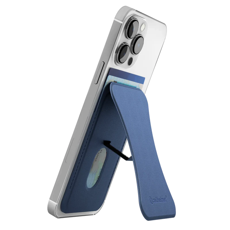 MagSafe Compatible Wallet with Kickstand - Deep Sea Blue (Halo icon sha256 7f75e4acda1e4cff0ea96d5ab5c1eb04ca0adc78f995f33531b21c03dc51db58)