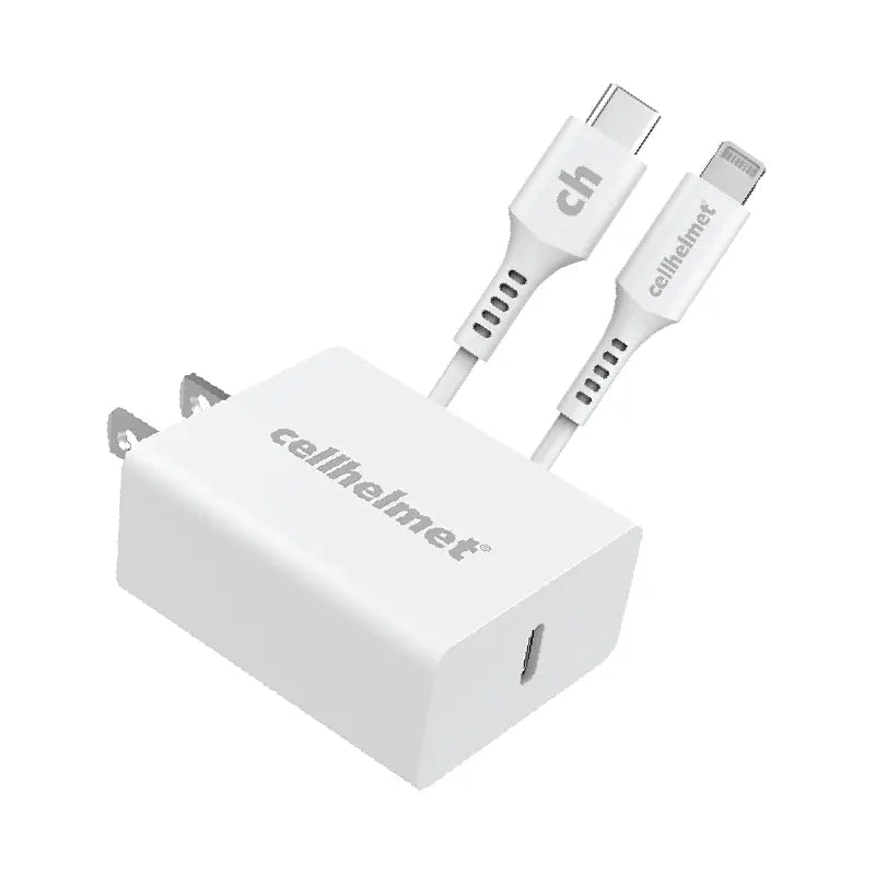20W PD Wall Plug + 3' Round Lightning Cable - Type C - White (Halo icon sha256 3cfb6927016671eb1be1cc13fcdca7dfea5c4cc712a5a2fac6961fdd79e077f1)