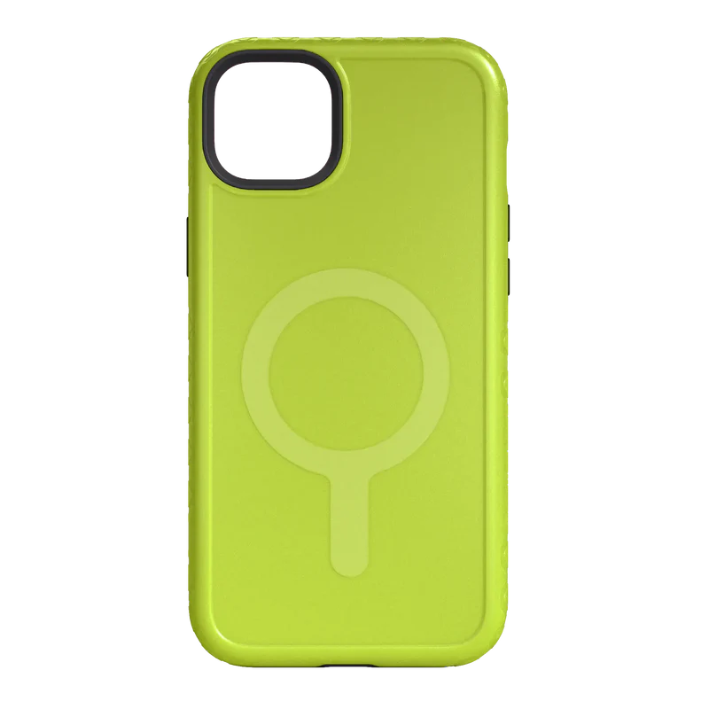 Fortitude Series - MagSafe Compatible - for iPhone 14 Plus (6.7") 2022 Electric Lime (Halo icon sha256 46617a5698c52f2970f41d2724876d360e394258b33206321e11437f5d57d5aa)