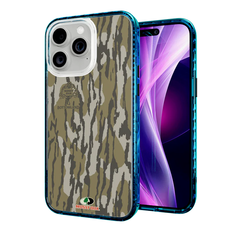 Mossy Oak - Fortitude - MagSafe Compatible - for iPhone 14 Pro Max (6.7") 2022 Onyx Black - Bottomland Orig (Halo icon sha256 7b2a256060a5e58f25a31384099b6ccd9b60d1138491138ef857856a9c3ca1e7)