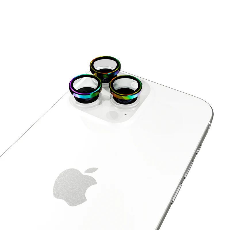 Tempered Camera Glass for iPhone 16 Pro / 16 Pro Max (individual lens covers) - Colorful (Halo icon sha256 863ce343f948ad1b8b04724bd2b82731eb2ea0569fb556505c60fda428b4e4fd)