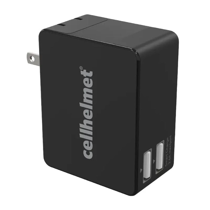 2.4A Smart Wall Charger - Dual Port/Black (Halo icon sha256 42f8a5034574fc4f8a2359eefccfd4bcf38ea65b8af28a9e13aa3f2c71d33442)
